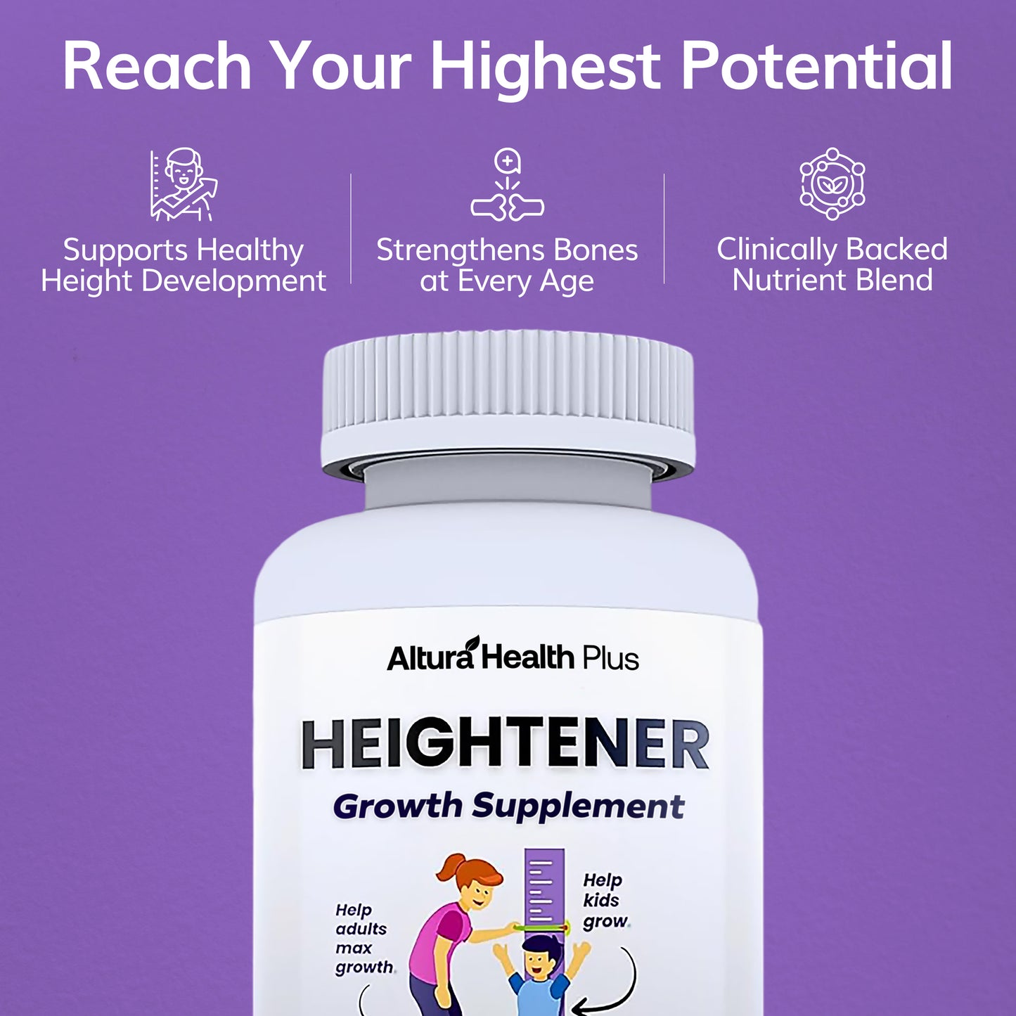 Altura Health Plus™ Heightener Growth Supplement
