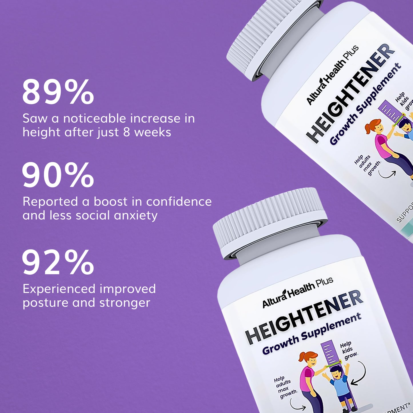Altura Health Plus™ Heightener Growth Supplement